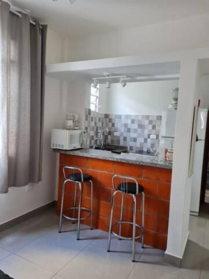 Kitnet Praia Grande Ocian 50 M Da Praia Экстерьер фото